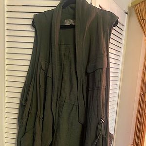 Torrid Olive Green Cargo Vest